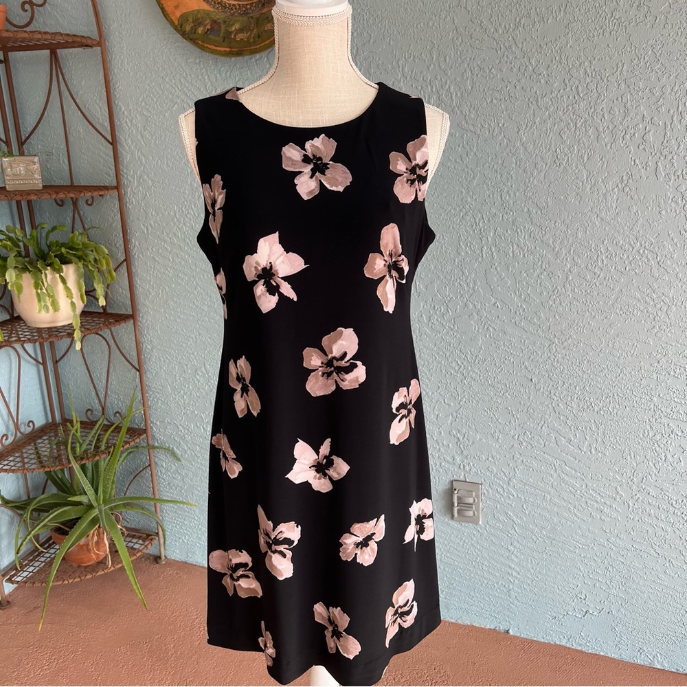 Tommy Hilfiger Ladies Black Floral Dress